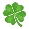Emoji Quadrifoglio 🍀 image - WhatsApp style