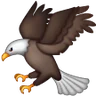 鹰 Emoji 🦅 image - Samsung style