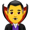 Man Vampire Emoji 🧛‍♂️ image - Apple style