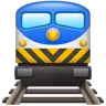 Zug Emoji 🚆 image - WhatsApp style