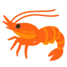 Garnele Emoji 🦐 image - Google Noto Color style