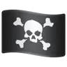 Pirate Flag Emoji 🏴‍☠️ image - WhatsApp style