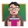 Teacher: Light Skin Tone Emoji 🧑🏻‍🏫 image - Microsoft 3D Fluent style