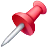 नक़्शे की पिन Emoji 📌 image - Samsung style