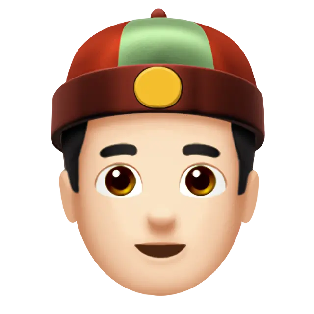 Person With Skullcap: Light Skin Tone