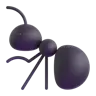 Emoji Formica 🐜 image - Microsoft 3D Fluent style