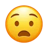 Zdenerwowana Twarz Emoji 😧 image - Telegram style