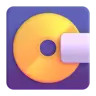 Emoji Minidisc 💽 image - Microsoft 3D Fluent style