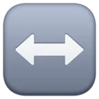 左右箭头 Emoji ↔ image - Facebook Meta style