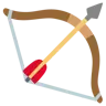 Emoji Arco e freccia 🏹 image - Google Noto Color style