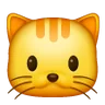Emoji Faccia di gatto 🐱 image - Samsung style