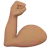 Flexed Biceps: Medium Skin Tone