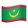 Flag: Mauritania Emoji 🇲🇷 image - Apple style