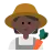 Farmer: Dark Skin Tone
