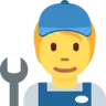 Mechanic Emoji 🧑‍🔧 image - Twitter / X (Twemoji) style