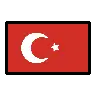 Flag: Türkiye Emoji 🇹🇷 image - OpenMoji style