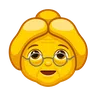 Vieille femme Emoji 👵 image - Telegram style