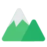Snow-Capped Mountain Emoji 🏔 image - Tossface style