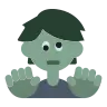 Zombie Emoji 🧟 image - Tossface style