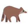 Emoji Procione 🦝 image - Tossface style
