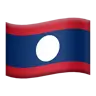 Flag: Laos Emoji 🇱🇦 image - Apple style