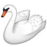 หงส์ Emoji 🦢 image - WhatsApp style