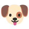 Dog Face Emoji 🐶 image - Google Noto Color style
