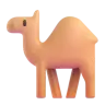 Emoji Dromedario Cammello 🐪 image - Microsoft 3D Fluent style