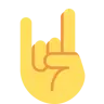 Emoji Segno dei Corni 🤘 image - Twitter / X (Twemoji) style