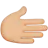 Rightwards Hand: Medium-Light Skin Tone