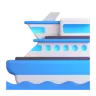 渡輪 Emoji ⛴ image - Microsoft 3D Fluent style