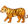 Tigre Emoji 🐅 image - Samsung style