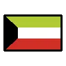 Flag: Kuwait Emoji 🇰🇼 image - OpenMoji style