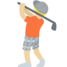 Person Golfing: Medium-Light Skin Tone Emoji 🏌🏼 image - Twitter / X (Twemoji) style