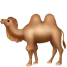 Emoji Cammello della Battriana 🐫 image - Apple style