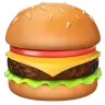 Emoji Hamburger 🍔 image - Apple style
