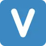 Regional Indicator Symbol Letter V 🇻 image - Twitter / X (Twemoji) style