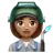 Woman Factory Worker: Medium Skin Tone