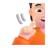 Deaf Person: Light Skin Tone