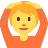 Emoji Faccia con gesto ok 🙆 image - Twitter / X (Twemoji) style