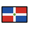 Flag: Dominican Republic Emoji 🇩🇴 image - OpenMoji style