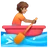 Person Rowing Boat: Medium Skin Tone