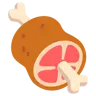 Emoji Carne all'osso 🍖 image - Google Noto Color style