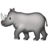 Emoji Rinoceronte 🦏 image - Samsung style