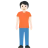 Person Standing: Light Skin Tone Emoji 🧍🏻 image - Twitter / X (Twemoji) style
