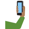 Selfie: Medium-Dark Skin Tone Emoji 🤳🏾 image - Twitter / X (Twemoji) style