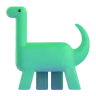 Emoji sauropode 🦕 image - Microsoft 3D Fluent style