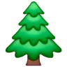Emoji Copac vesnic verde 🌲 image - Samsung style