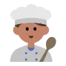 Man Cook: Medium Skin Tone Emoji 👨🏽‍🍳 image - Tossface style