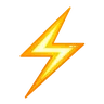 High Voltage Emoji ⚡ image - Telegram style